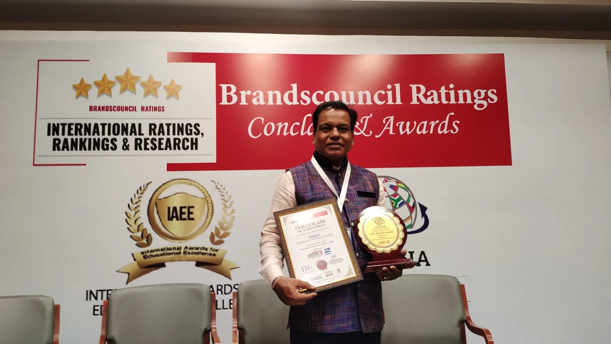 Award photo